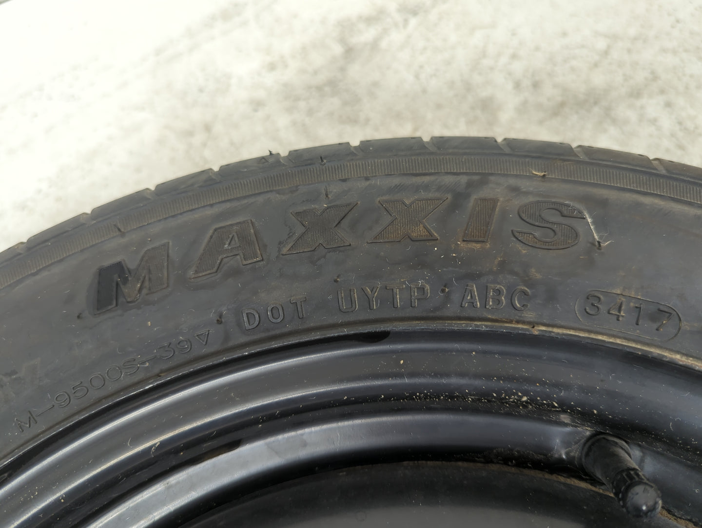 2012-2018 Ford Focus Spare Donut Tire Wheel Rim Oem 840257 - Oemusedautoparts1.com