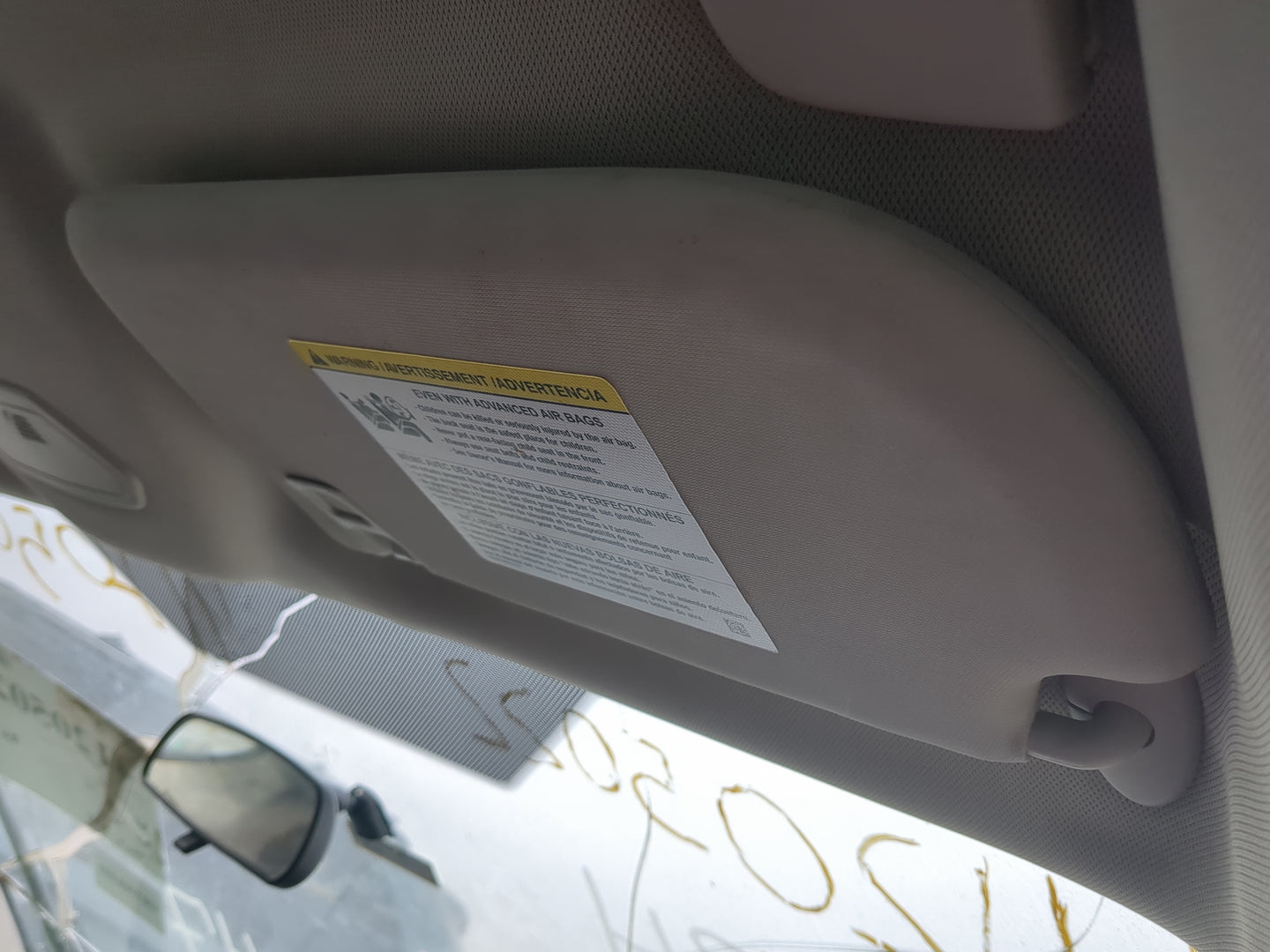 2013-2018 Ford Focus Sun Visor Shade Replacement Passenger Right Mirror Fits Fits 2013 2014 2015 2016 2017 2018 OEM Used Aut