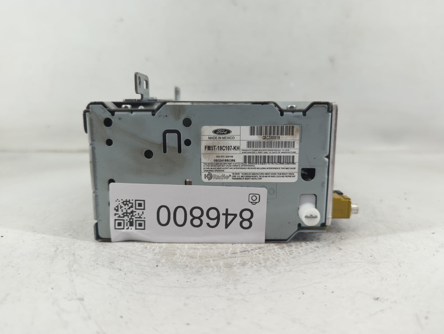 2016-2018 Ford Focus Radio AM FM Cd Player Receiver Replacement P/N:FM5T-19C107-KH Fits Fits 2016 2017 2018 OEM Used Auto Pa