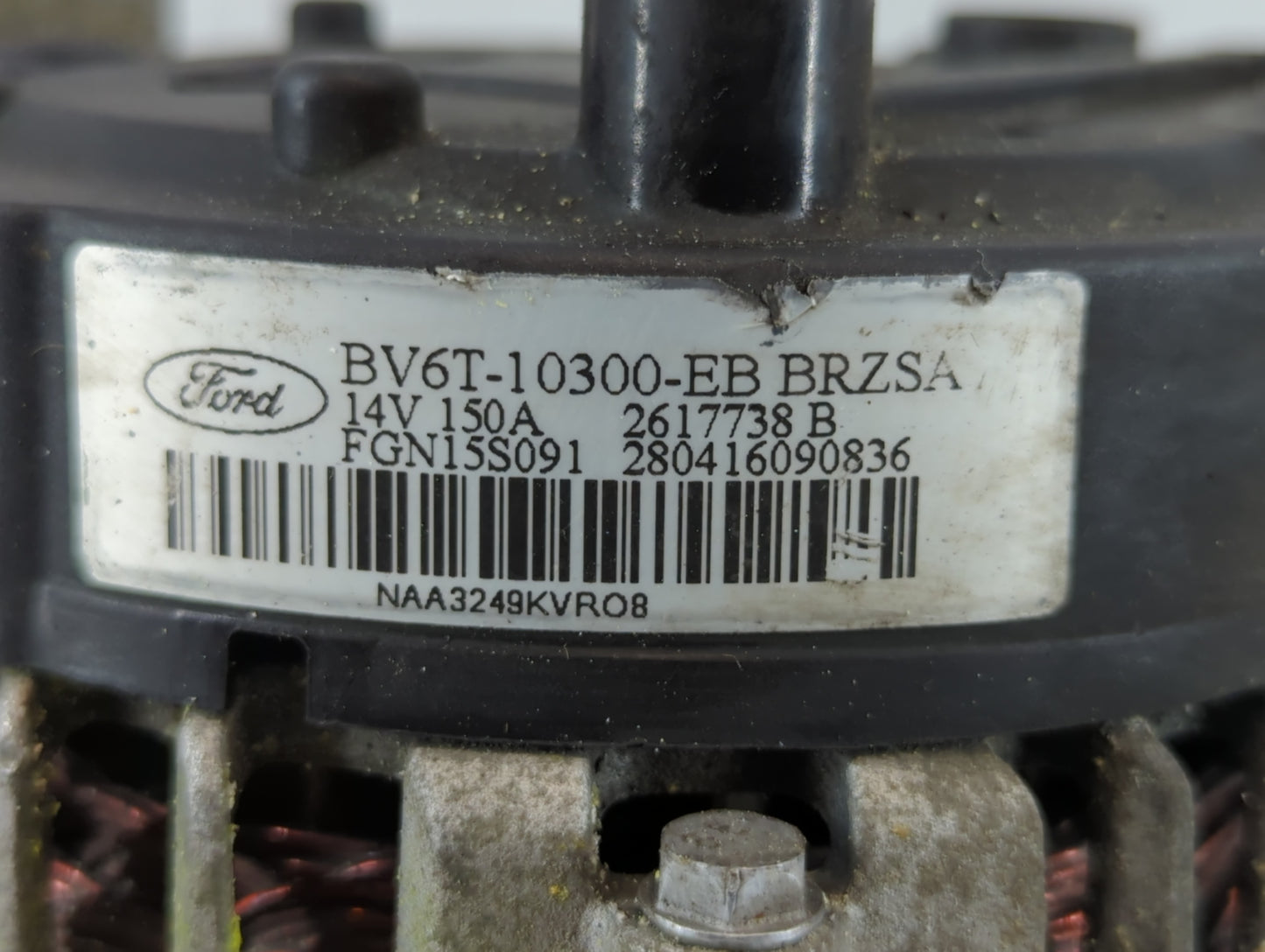 2012-2018 Ford Focus Alternator Replacement Generator Charging Assembly Engine OEM P/N:BV6T-10300-EB Fits OEM Used Auto Part