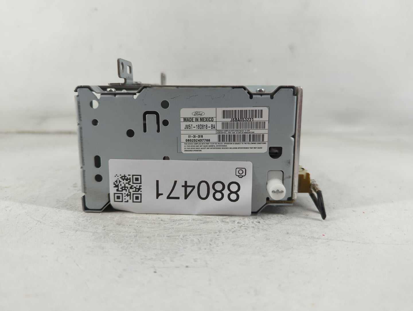 2018 Ford Focus Radio AM FM Cd Player Receiver Replacement P/N:JM5T-18D818-BA Fits OEM Used Auto Parts - Oemusedautoparts1.c