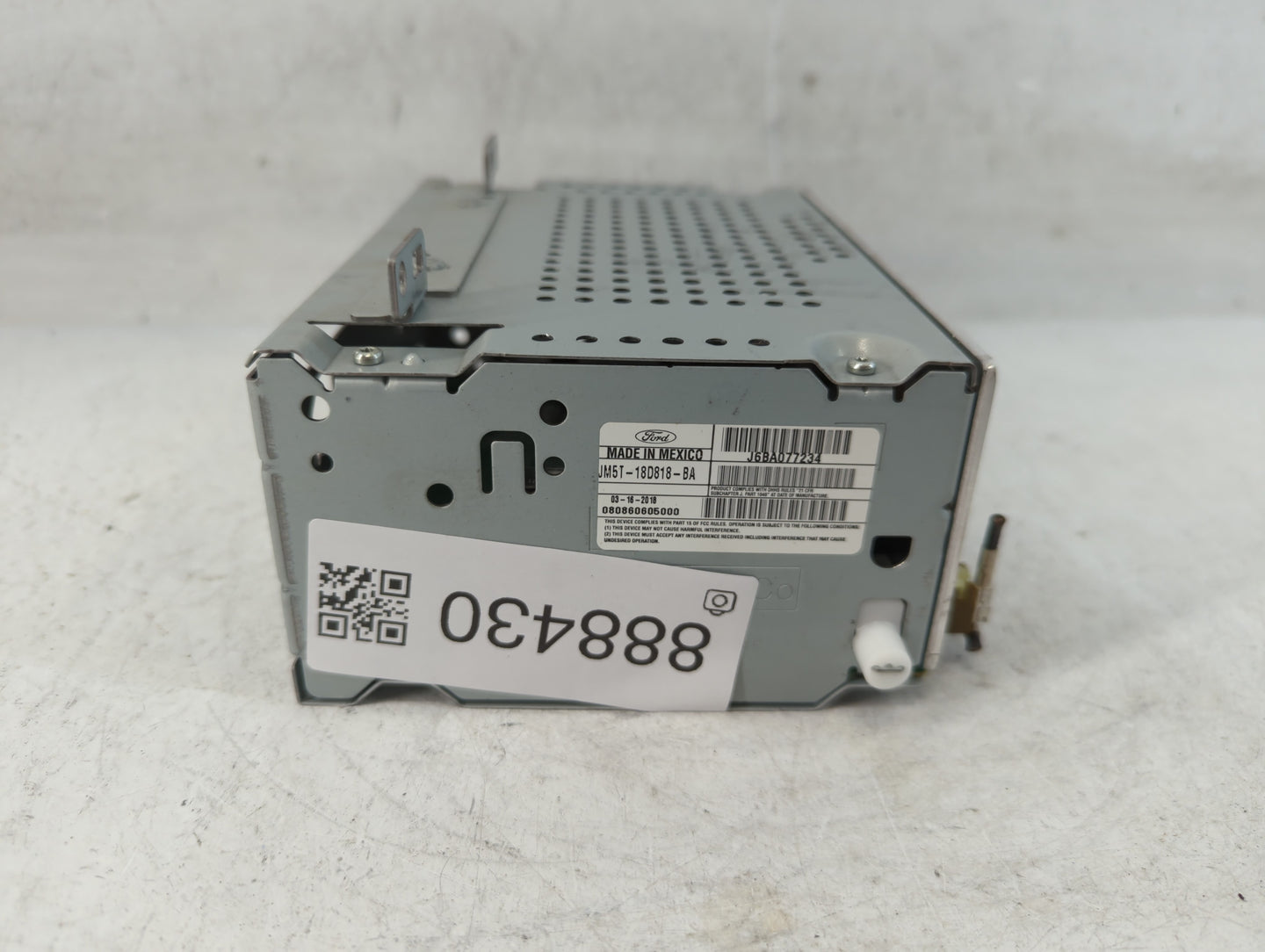 2018 Ford Focus Radio AM FM Cd Player Receiver Replacement P/N:JM5T-18D818-BA Fits OEM Used Auto Parts - Oemusedautoparts1.c