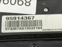 2015-2018 Ford Focus Climate Control Module Temperature AC/Heater Replacement P/N:95914367 Fits Fits 2015 2016 2017 2018 OEM