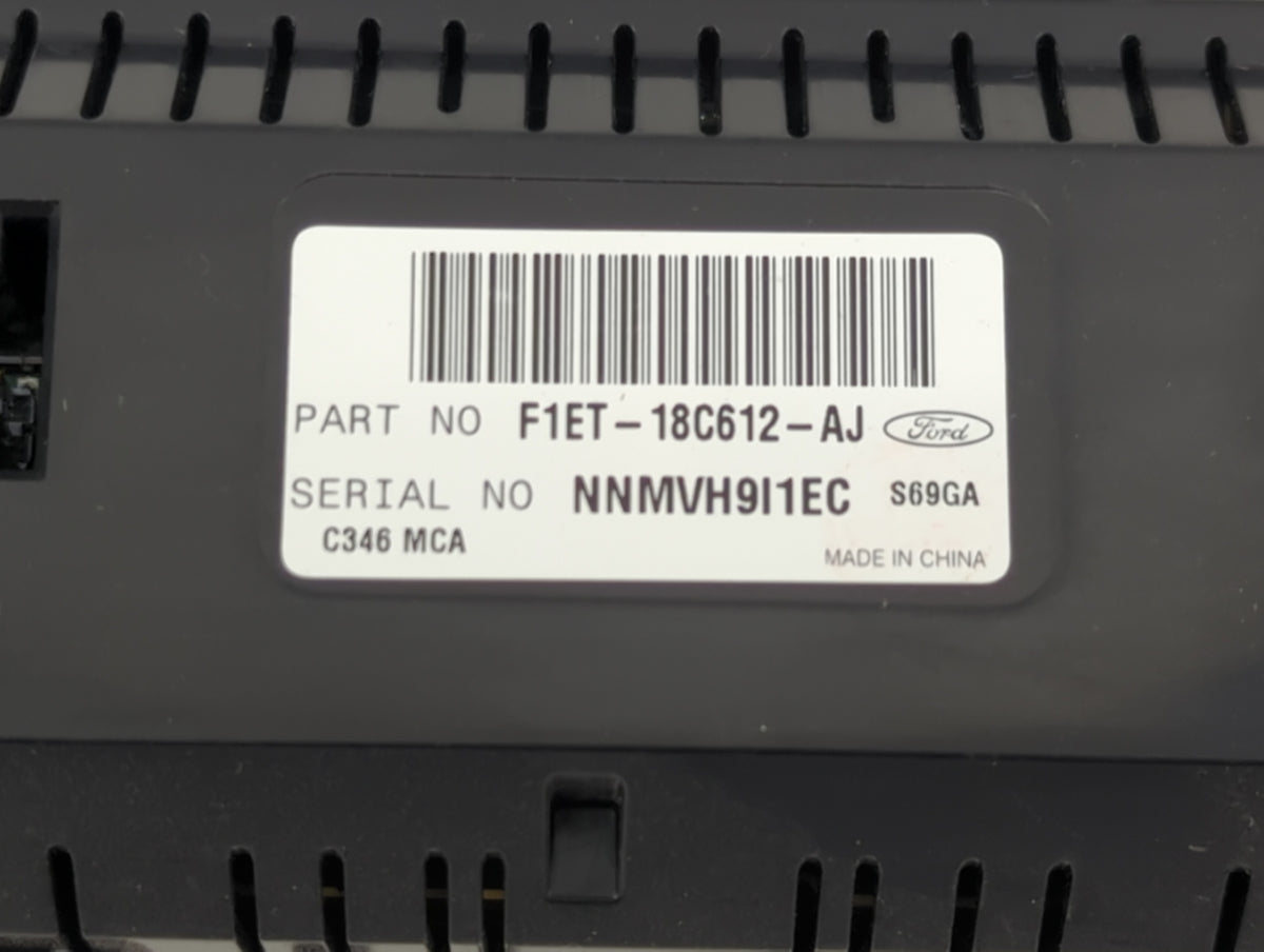 2015-2018 Ford Focus Climate Control Module Temperature AC/Heater Replacement P/N:F1ET-18C612-AJ Fits Fits 2015 2016 2017 20