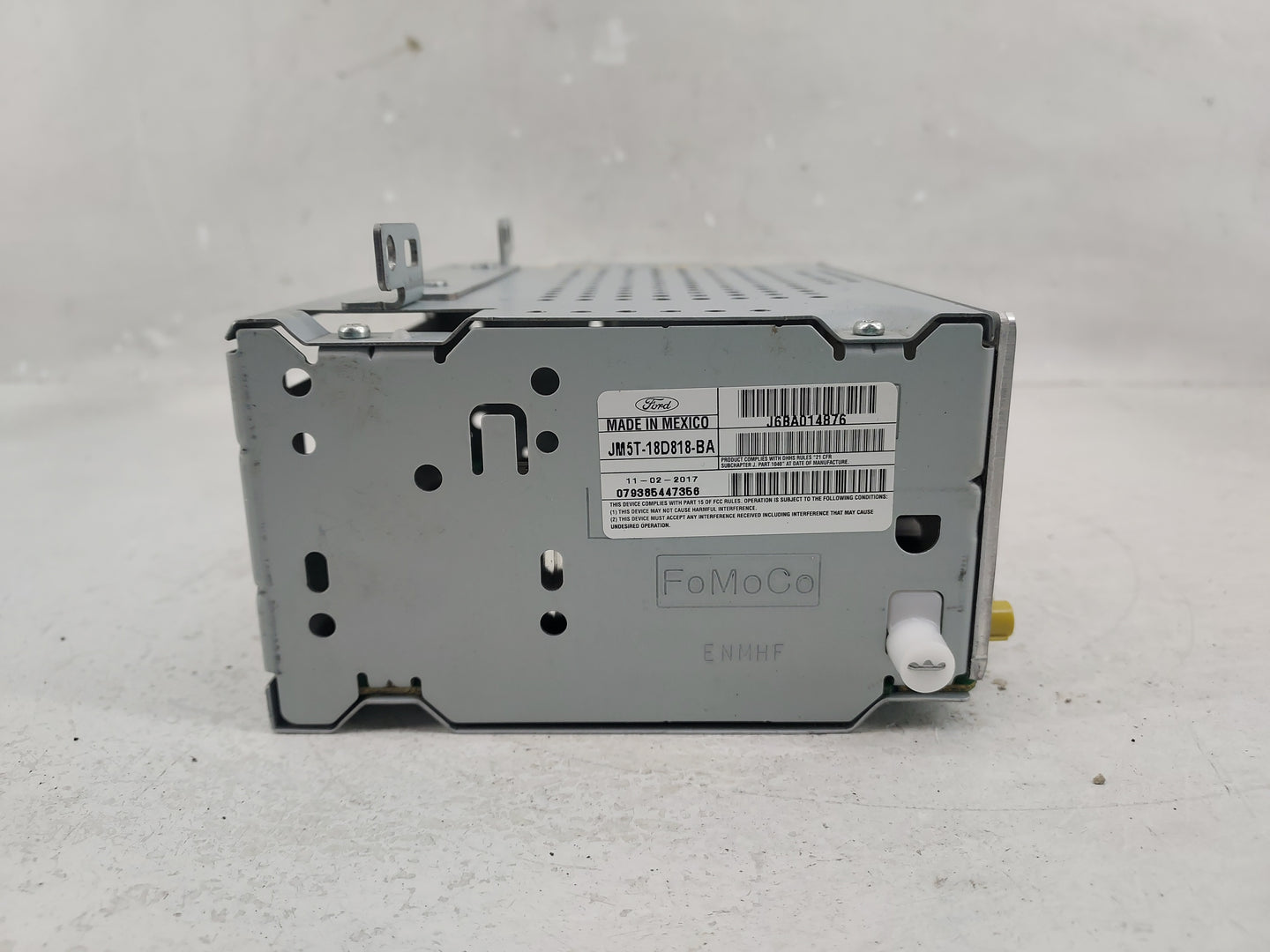 2018 Ford Focus Radio AM FM Cd Player Receiver Replacement P/N:JM5T-18D818-BA Fits OEM Used Auto Parts - Oemusedautoparts1.c