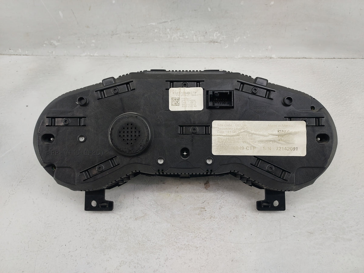 2017-2018 Ford Focus Instrument Cluster Speedometer Gauges P/N:F1ET-10849-CTP VPFMGF-10849-CTF Miles:131K Fits Fits 2017 201