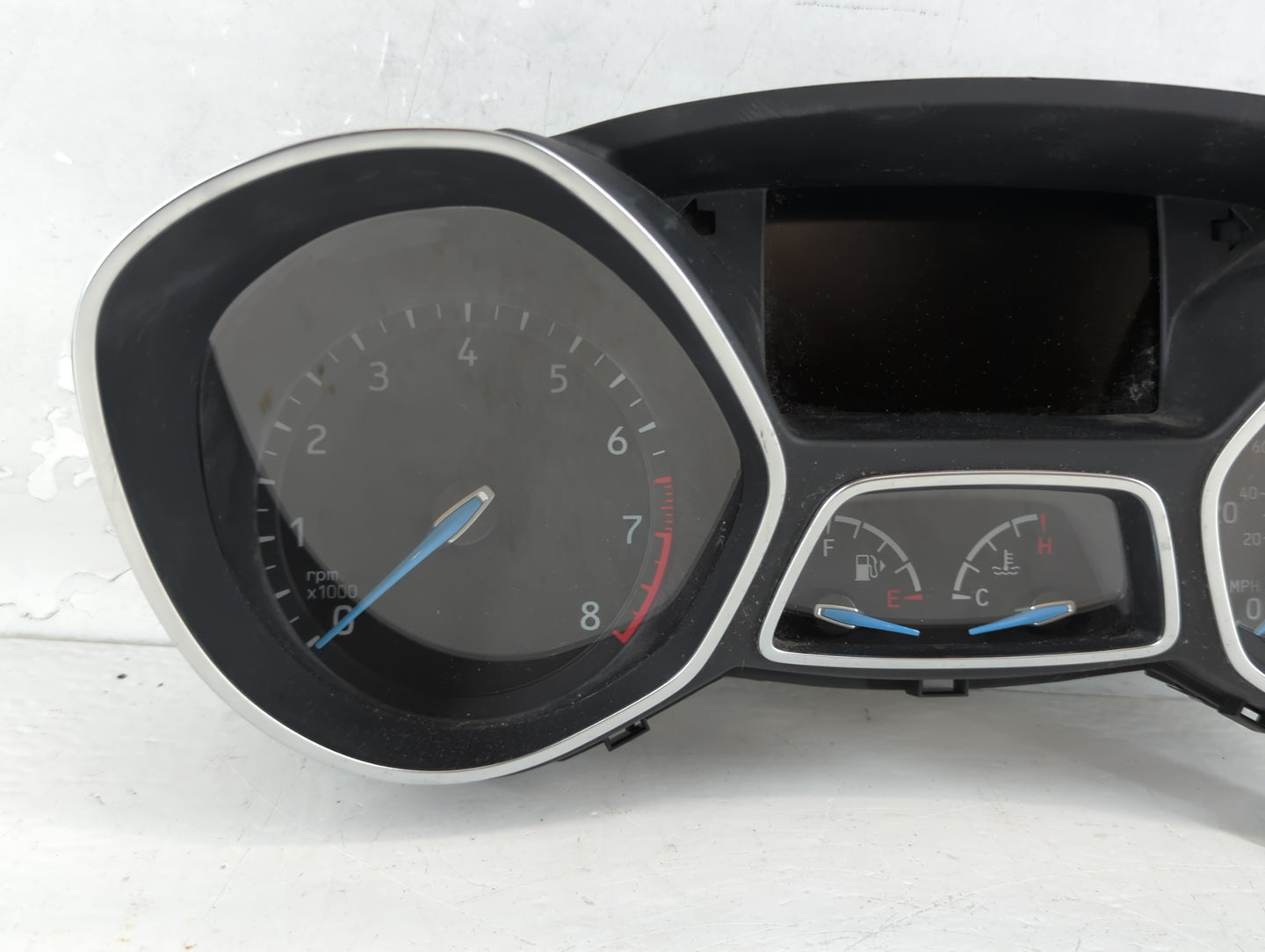 2017-2018 Ford Focus Instrument Cluster Speedometer Gauges P/N:F1ET-10849-CTP Fits Fits 2017 2018 OEM Used Auto Parts - Oemu