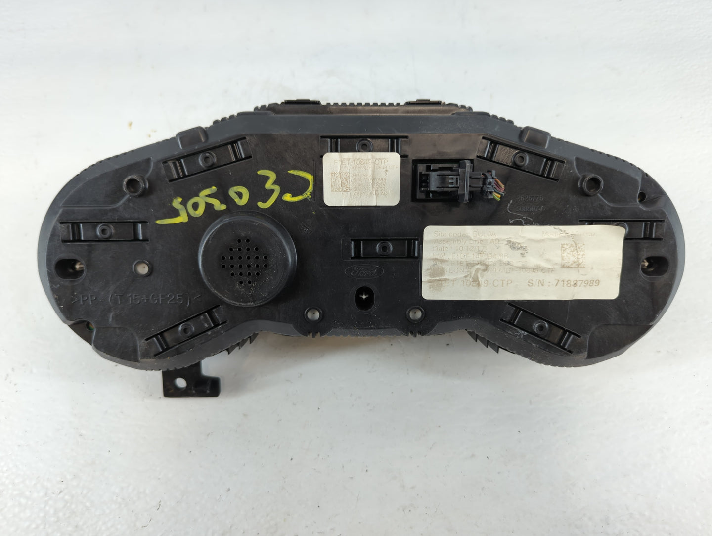 2017-2018 Ford Focus Instrument Cluster Speedometer Gauges P/N:F1ET-10849-CTP Fits Fits 2017 2018 OEM Used Auto Parts - Oemu