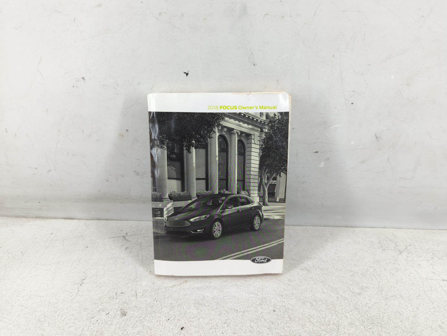 2018 Ford Focus Owners Manual Book Guide P/N:JM5J19A321AA OEM Used Auto Parts - Oemusedautoparts1.com