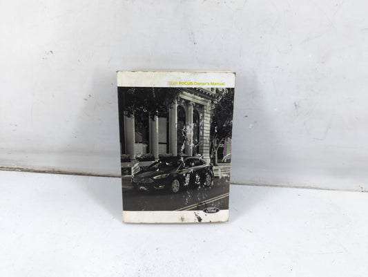 2018 Ford Focus Owners Manual Book Guide P/N:JM5J 19A321 AA OEM Used Auto Parts - Oemusedautoparts1.com