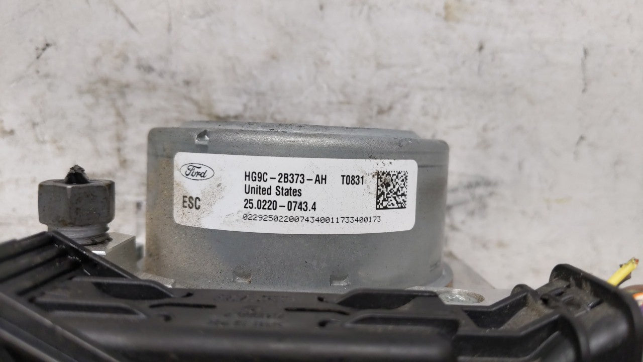 2017-2018 Ford Fusion ABS Pump Control Module Replacement P/N:HG9C-2B373-AH Fits Fits 2017 2018 OEM Used Auto Parts - Oemuse