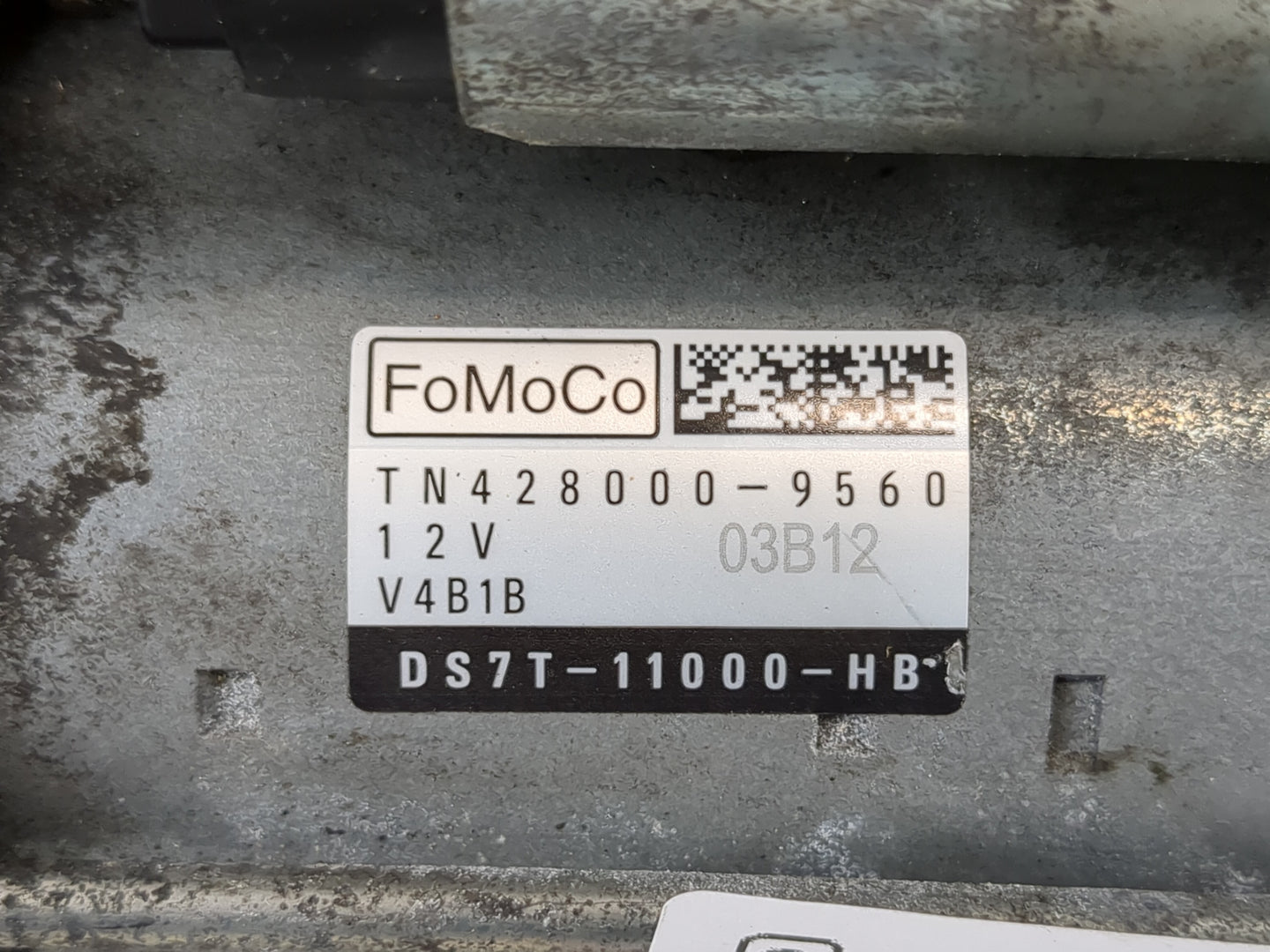 2013-2020 Ford Fusion Car Starter Motor Solenoid OEM P/N:TN428000-9560 DS7T-11000-HB Fits OEM Used Auto Parts - Oemusedautop