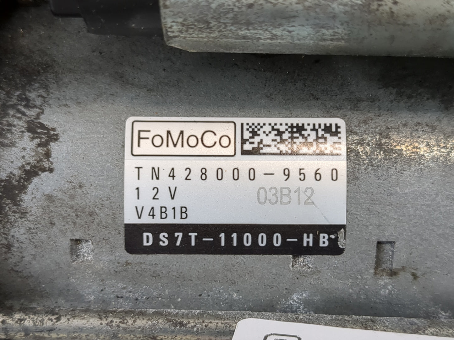 2013-2020 Ford Fusion Car Starter Motor Solenoid OEM P/N:TN428000-9560 DS7T-11000-HB Fits OEM Used Auto Parts - Oemusedautop