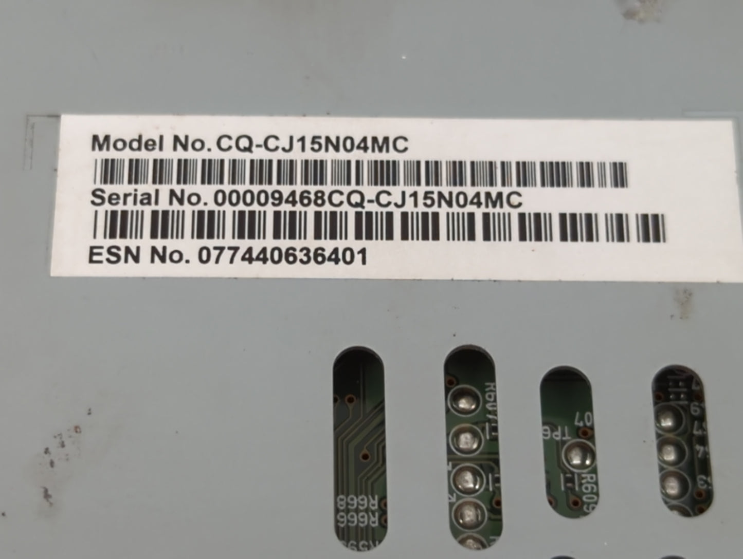 2017-2020 Ford Fusion Radio AM FM Cd Player Receiver Replacement Fits Fits 2017 2018 2019 2020 OEM Used Auto Parts - Oemused