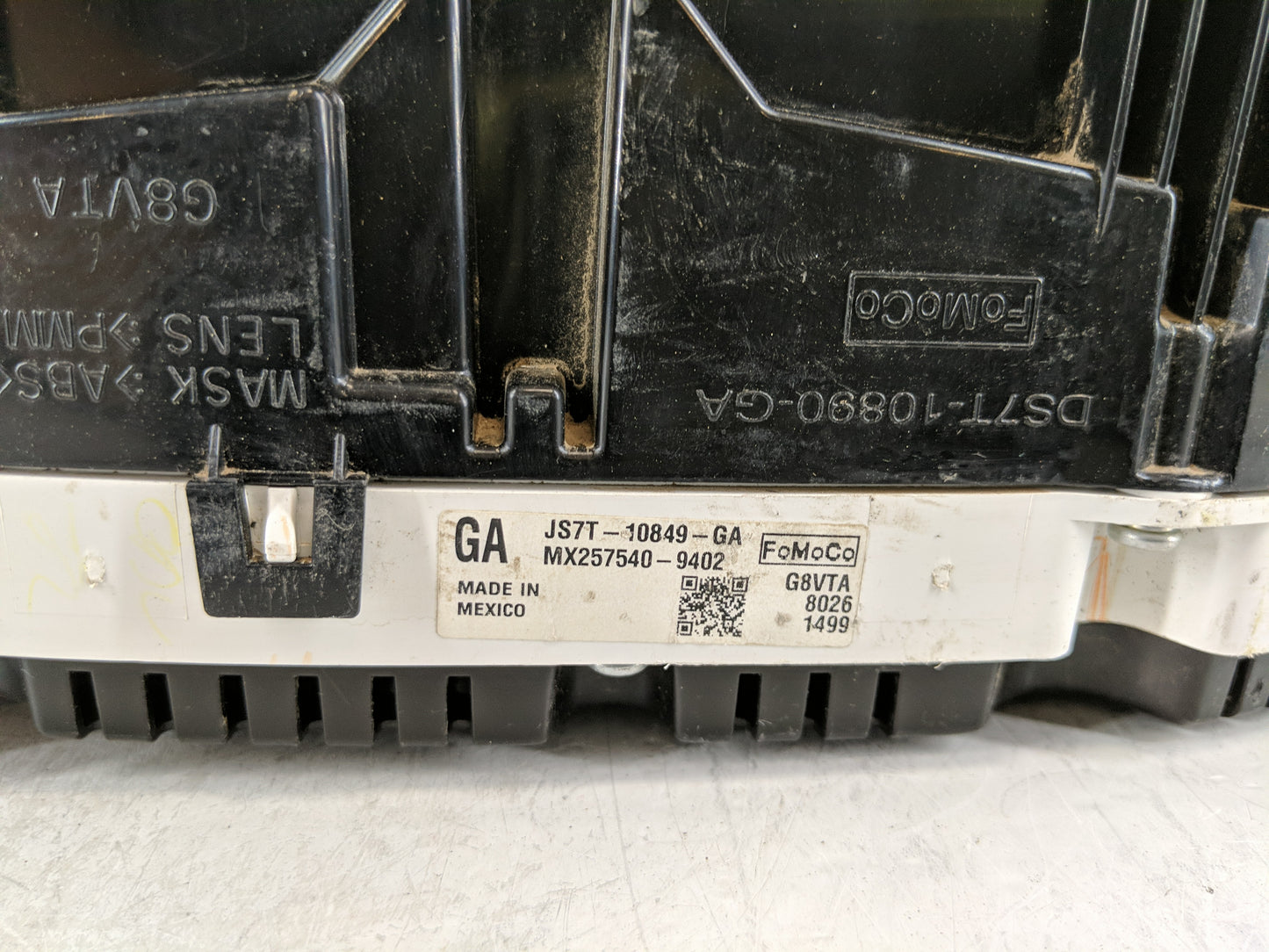 2018 Ford Fusion Instrument Cluster Speedometer Gauges P/N:JS7T-10849-GA Fits OEM Used Auto Parts - Oemusedautoparts1.com