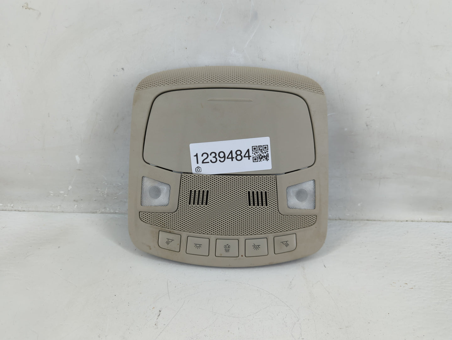 2017-2020 Ford Fusion Overhead Roof Console 1239484 - Oemusedautoparts1.com
