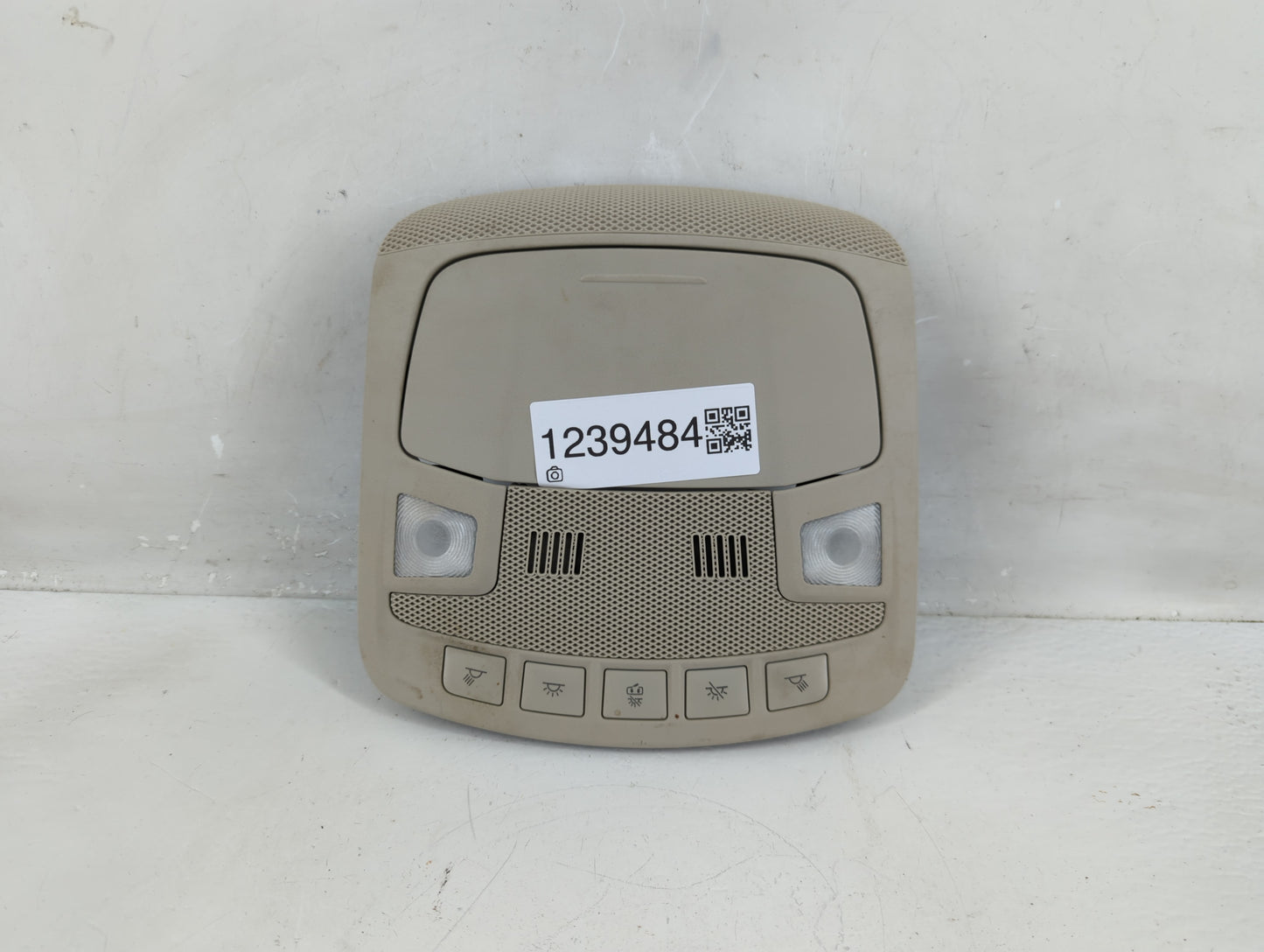 2017-2020 Ford Fusion Overhead Roof Console 1239484 - Oemusedautoparts1.com