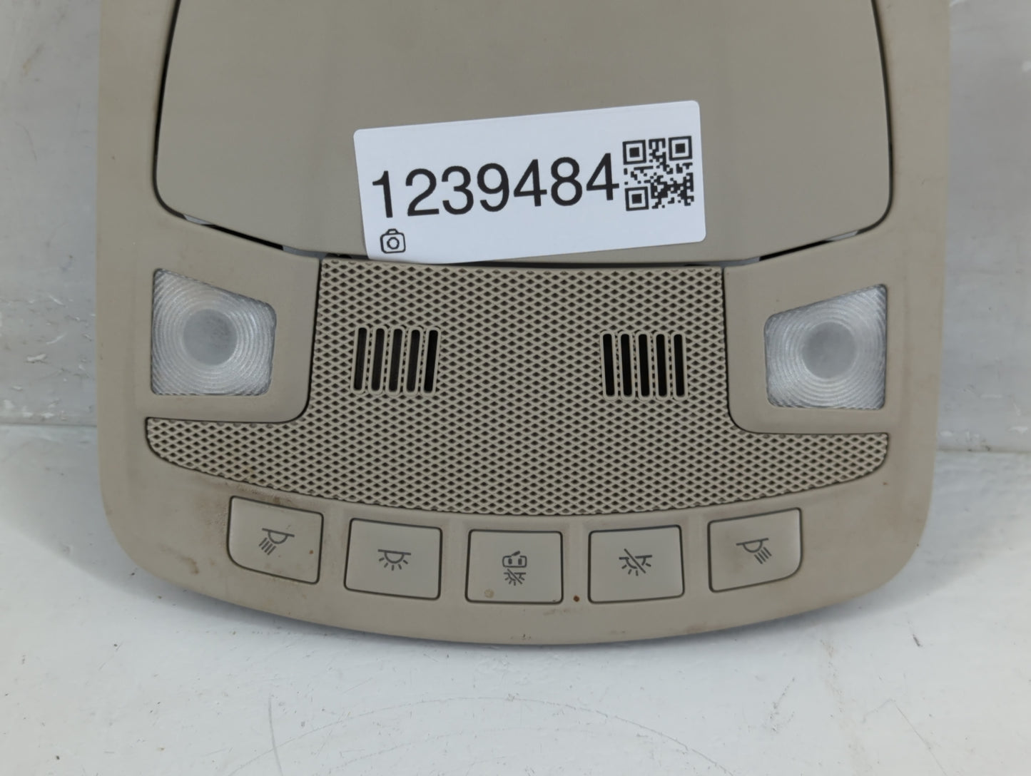 2017-2020 Ford Fusion Overhead Roof Console 1239484 - Oemusedautoparts1.com