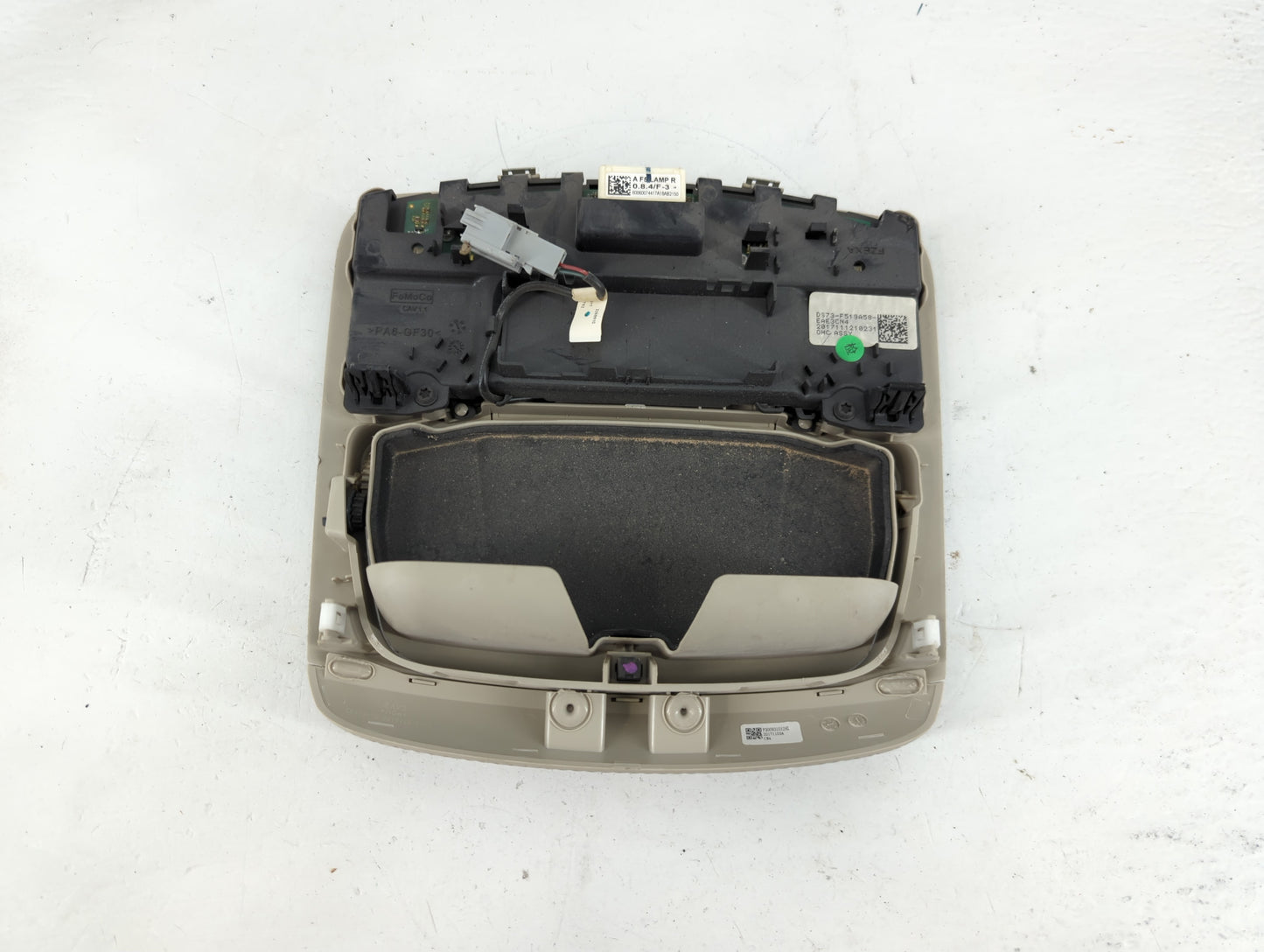 2017-2020 Ford Fusion Overhead Roof Console 1239484 - Oemusedautoparts1.com