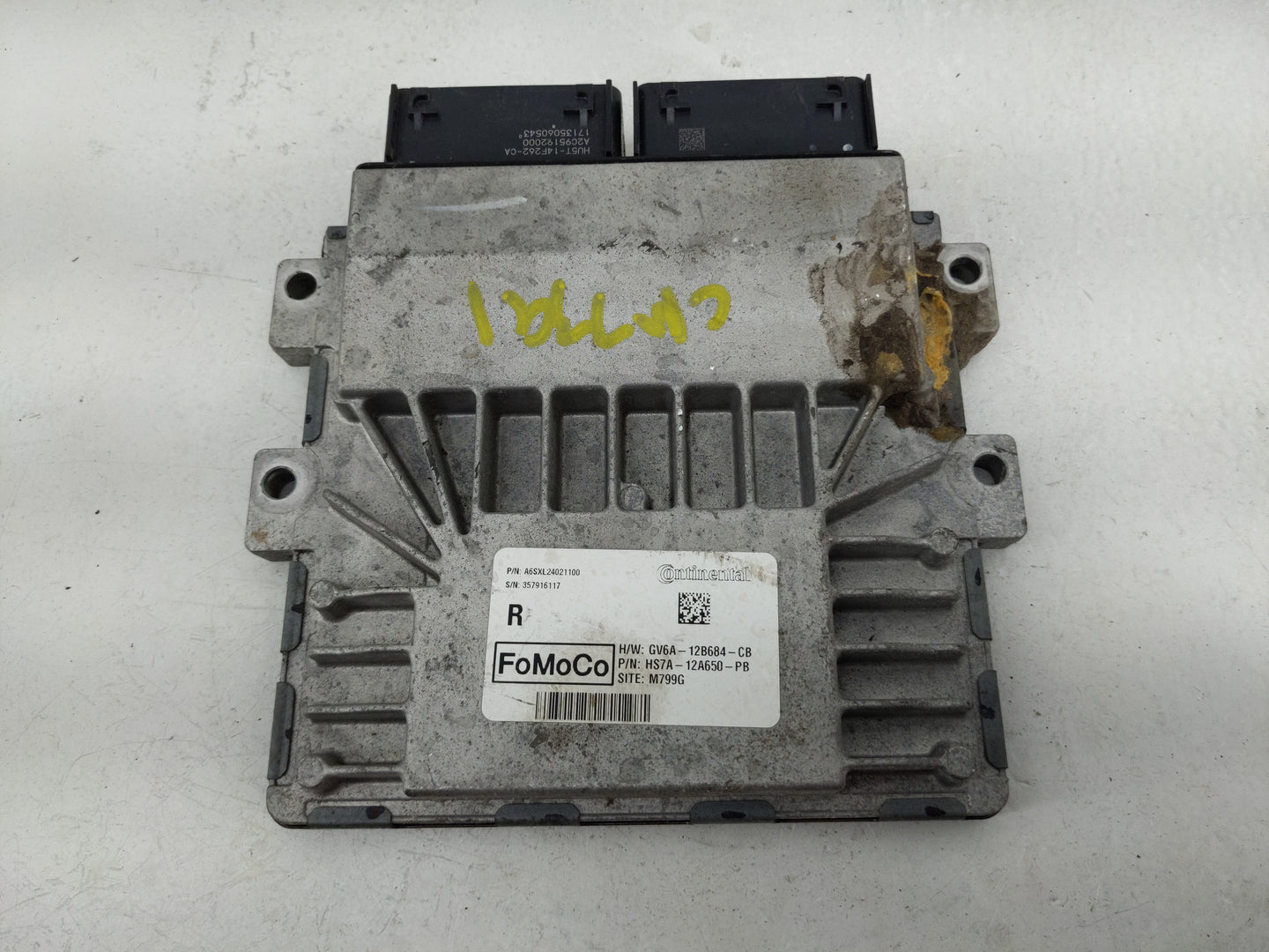 2017-2019 Ford Fusion PCM Engine Control Computer ECU ECM PCU OEM P/N:HS7A-12A650-PB HS7A-12A650-ABB Fits Fits 2017 2018 201