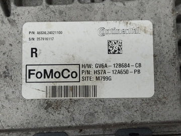 2017-2019 Ford Fusion PCM Engine Control Computer ECU ECM PCU OEM P/N:HS7A-12A650-PB HS7A-12A650-ABB Fits Fits 2017 2018 2019 OEM Used Auto Parts