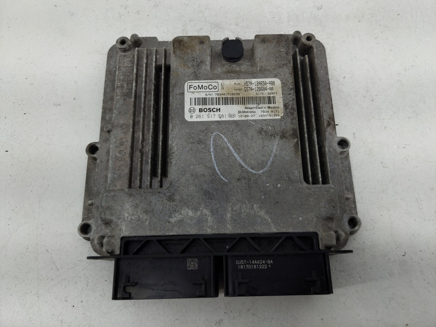 2017-2019 Ford Fusion PCM Engine Control Computer ECU ECM PCU OEM P/N:HS7A-12A650-PB HS7A-12A650-ABB Fits Fits 2017 2018 201