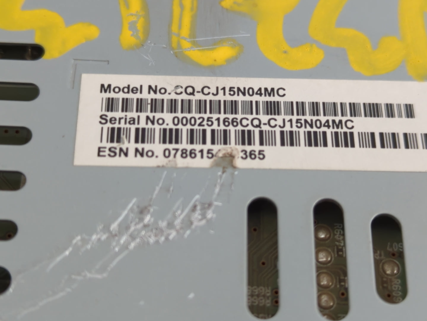 2017-2020 Ford Fusion Radio AM FM Cd Player Receiver Replacement Fits Fits 2017 2018 2019 2020 OEM Used Auto Parts - Oemused