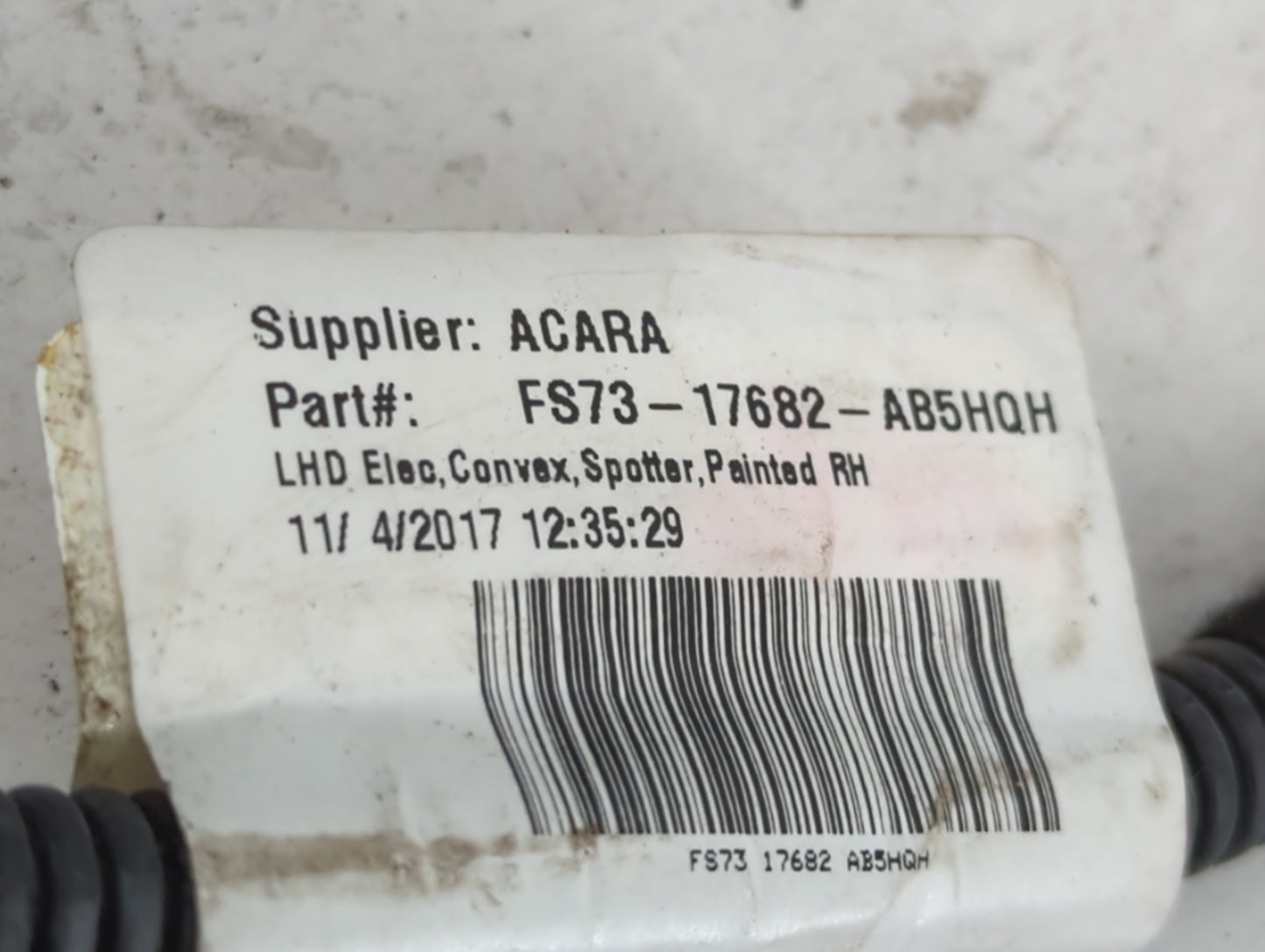 2018 Ford Fusion Side Mirror Replacement Passenger Right View Door Mirror P/N:FS73-17682-AB5HQH FS73-17682-AB59VJ Fits OEM U