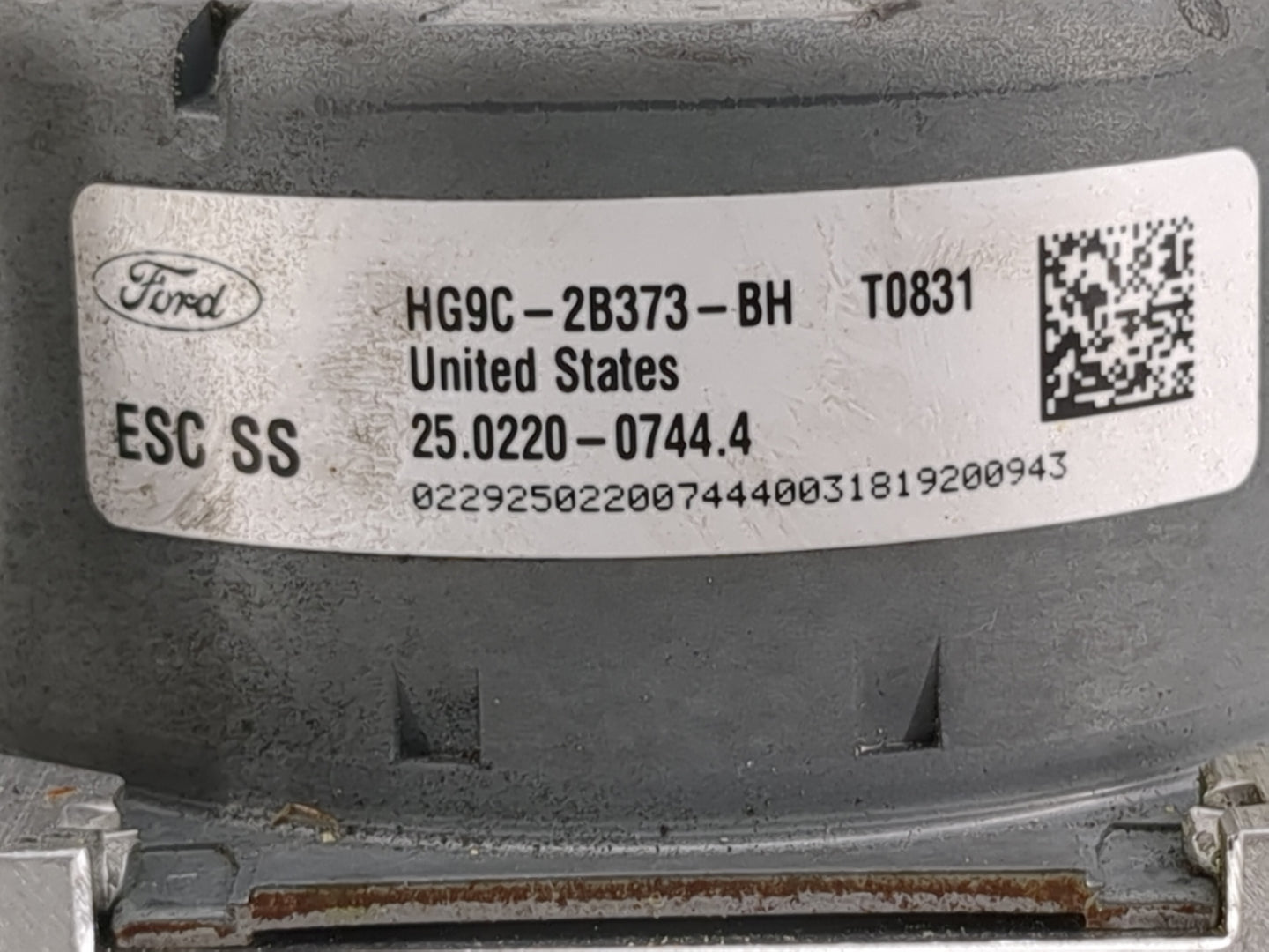 2017-2018 Ford Fusion ABS Pump Control Module Replacement P/N:HG9C-2B373-BH Fits Fits 2017 2018 OEM Used Auto Parts - Oemuse