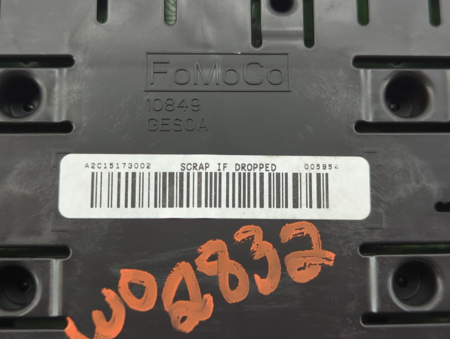 2018 Ford Fusion Instrument Cluster Speedometer Gauges Fits OEM Used Auto Parts - Oemusedautoparts1.com