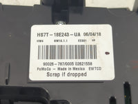 2017-2020 Ford Fusion Radio Control Panel - Oemusedautoparts1.com