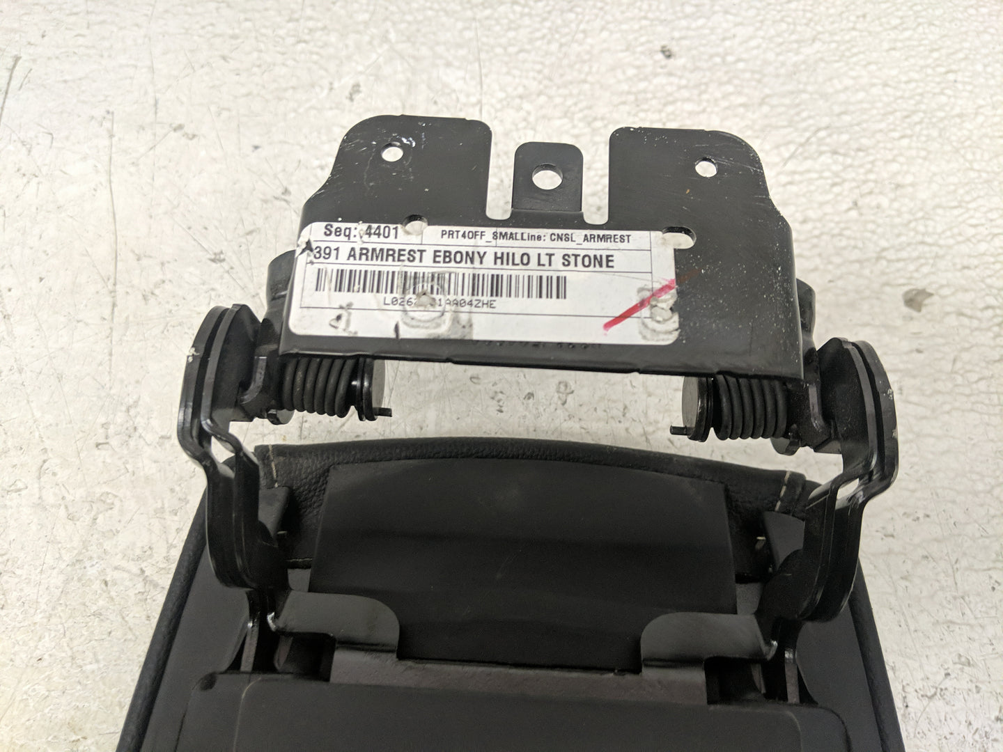 2018 Ford Fusion Center Console Armrest Cover Lid Fits OEM Used Auto Parts - Oemusedautoparts1.com
