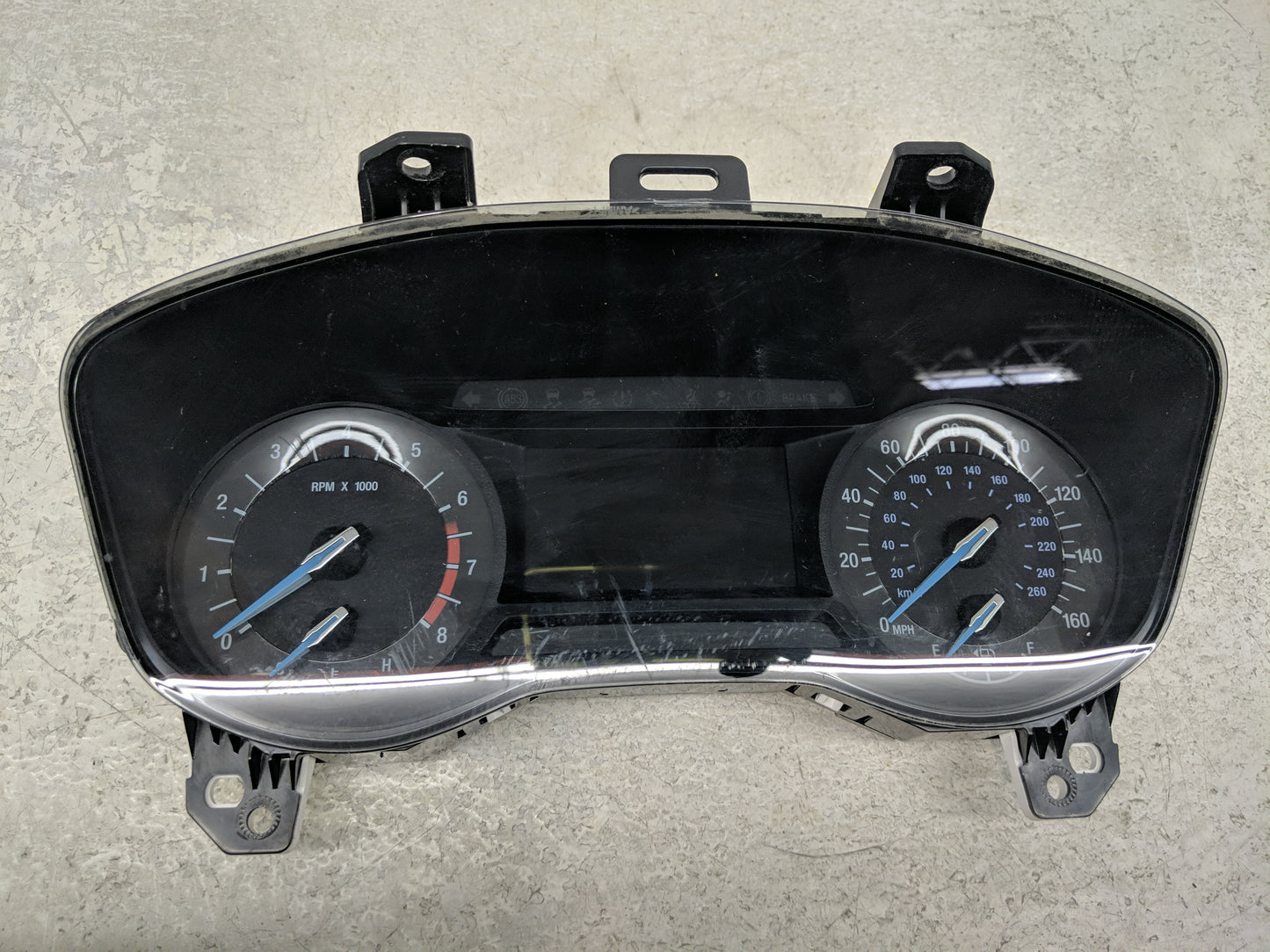 2018 Ford Fusion Instrument Cluster Speedometer Gauges P/N:JS7T-10849-CC Fits OEM Used Auto Parts - Oemusedautoparts1.com
