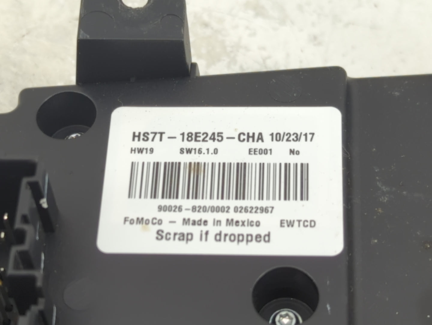 2016-2020 Ford Fusion Radio AM FM Cd Player Receiver Replacement P/N:HS7T-18E245-CHA Fits Fits 2016 2017 2018 2019 2020 OEM 