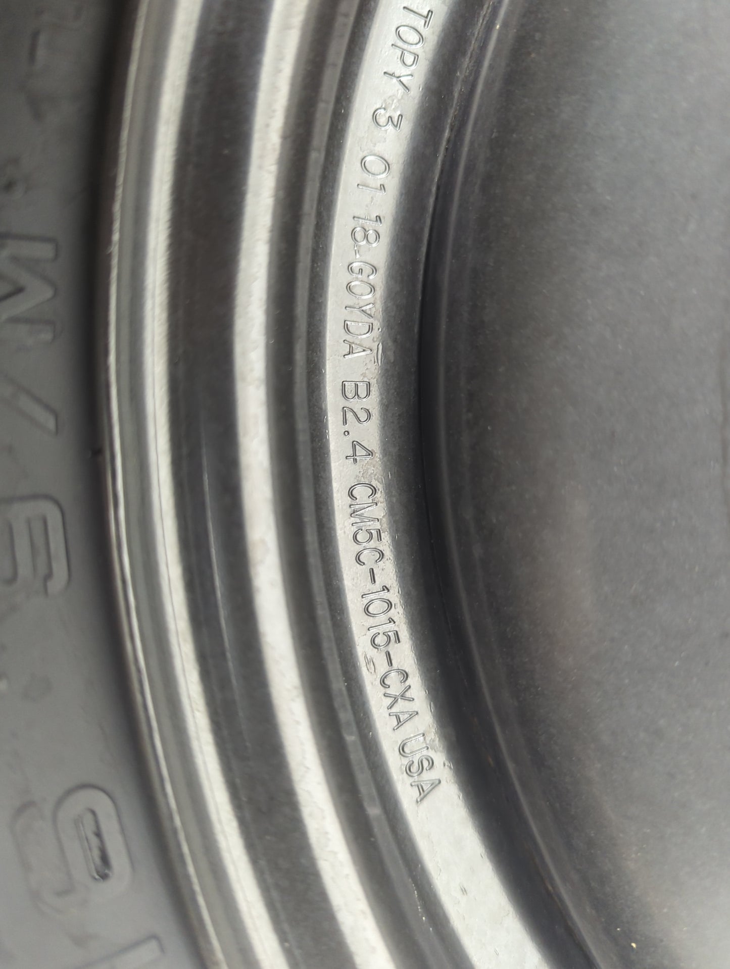 2013-2020 Ford Fusion Spare Donut Tire Wheel Rim Oem 1356562 - Oemusedautoparts1.com