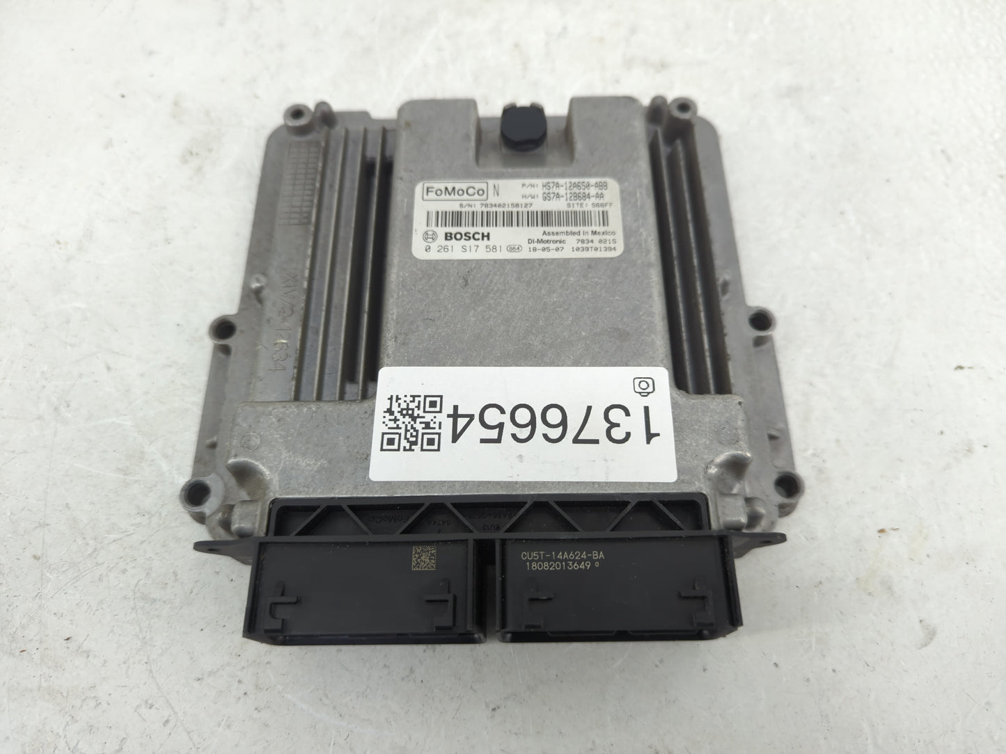 2017-2019 Ford Fusion PCM Engine Control Computer ECU ECM PCU OEM P/N:GS7A-12B684-AA HS7A-12A650-ABB Fits Fits 2017 2018 201