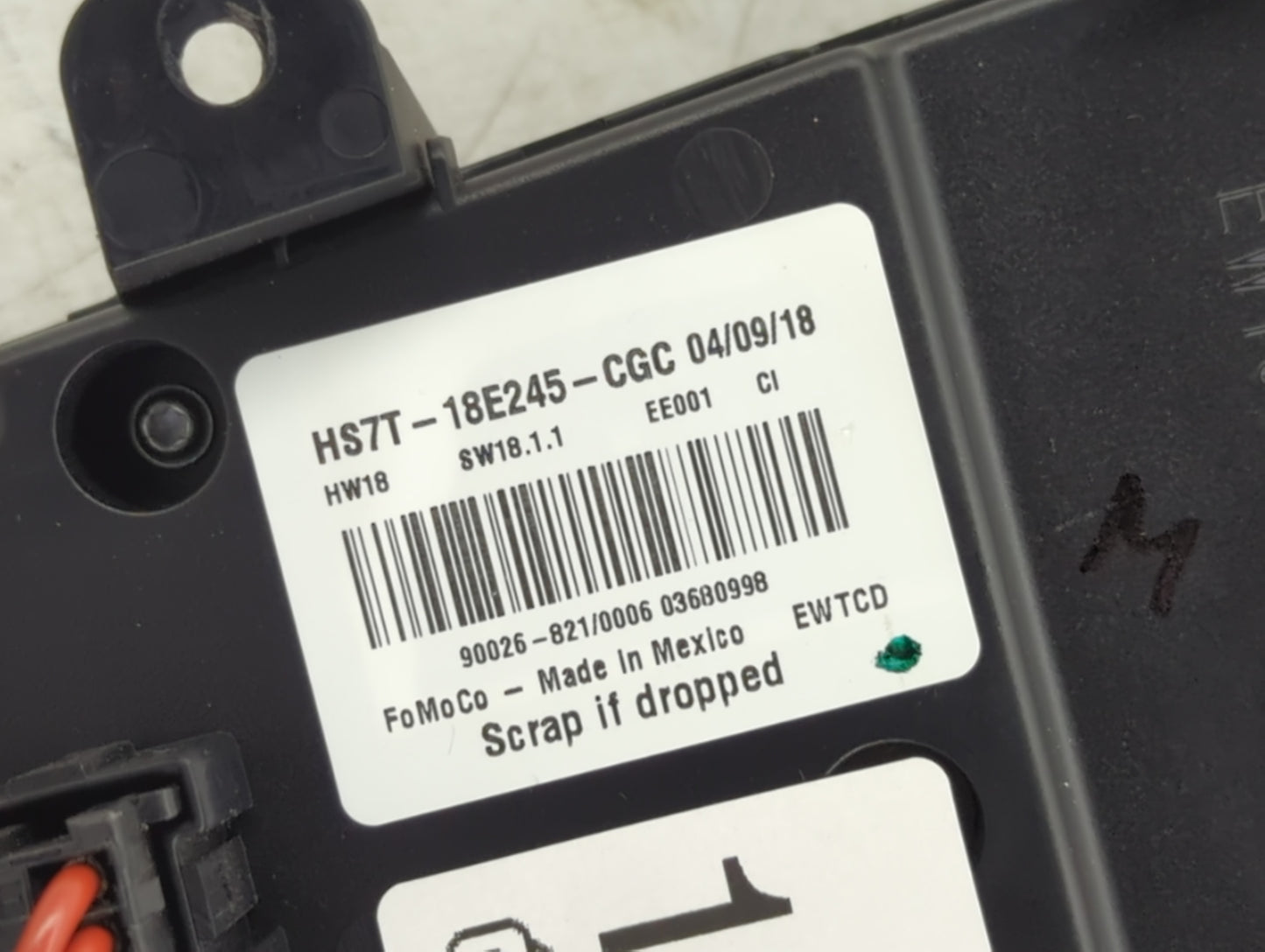 2016-2020 Ford Fusion Radio Control Panel - Oemusedautoparts1.com