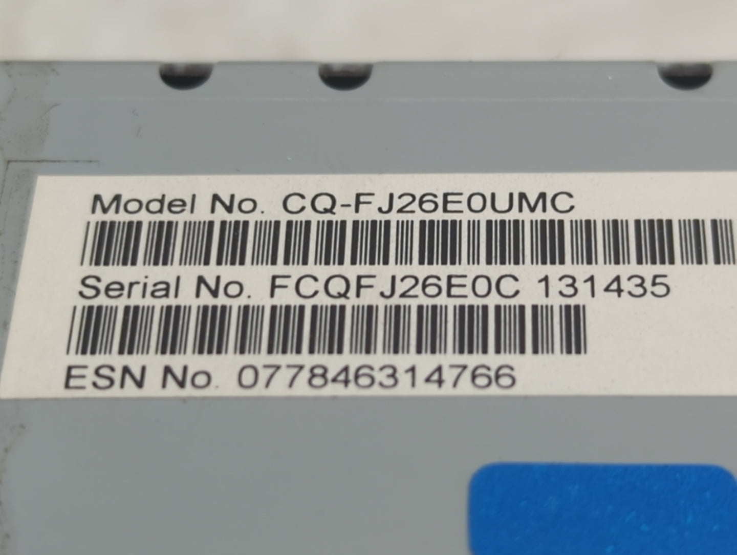2017-2020 Ford Fusion Radio AM FM Cd Player Receiver Replacement P/N:CQ-FJ26E0UMC Fits Fits 2017 2018 2019 2020 OEM Used Aut