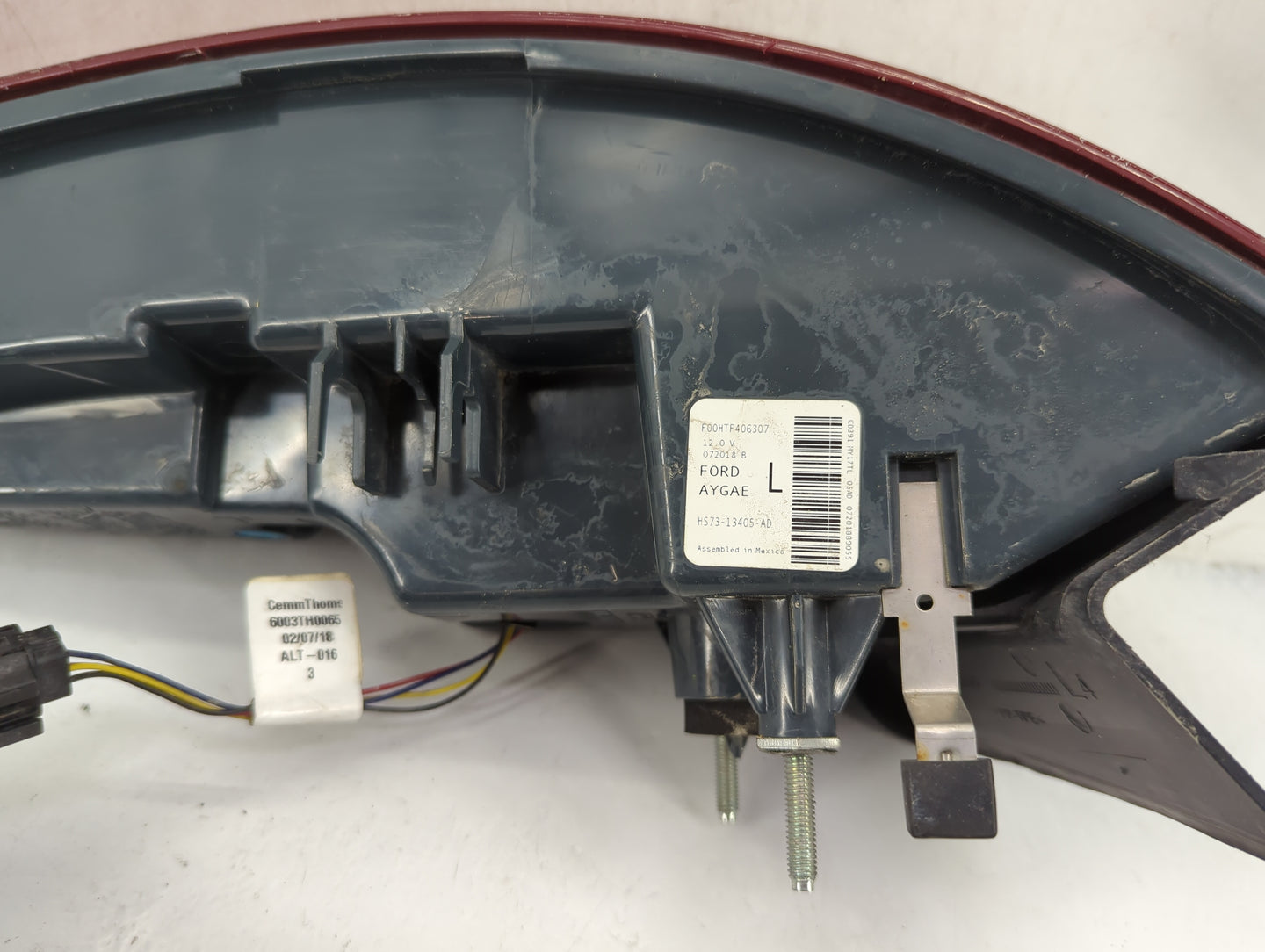 2017-2020 Ford Fusion Tail Light Assembly Driver Left OEM P/N:HS73-13405-AD HS73-13A603-AH Fits Fits 2017 2018 2019 2020 OEM