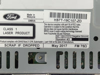 2017-2020 Ford Fusion Radio AM FM Cd Player Receiver Replacement P/N:HS7T-19C107-ZD Fits Fits 2017 2018 2019 2020 OEM Used A