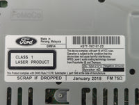 2017-2020 Ford Fusion Radio AM FM Cd Player Receiver Replacement P/N:HS7T-19C107-ZD Fits Fits 2017 2018 2019 2020 OEM Used A