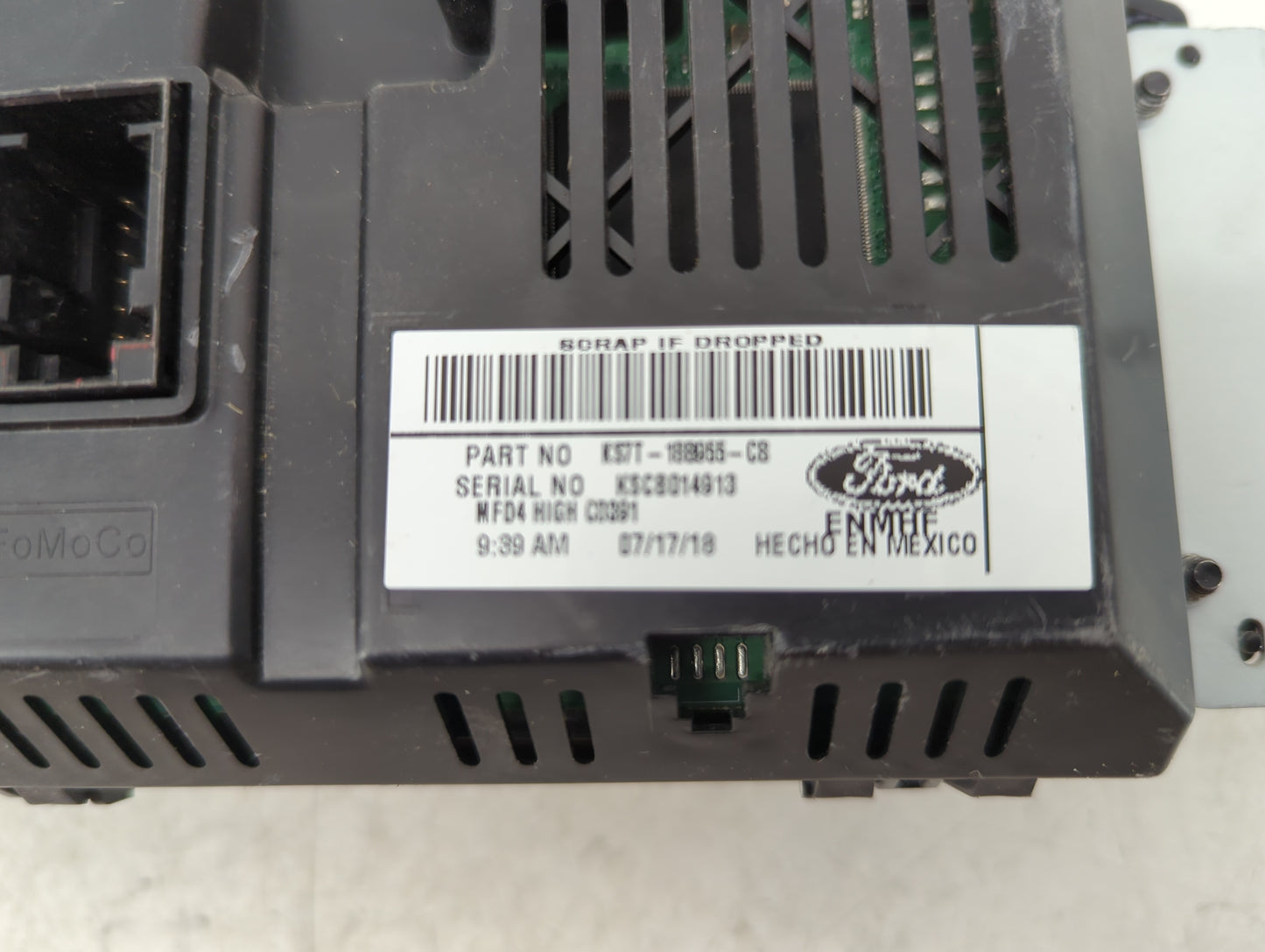 2017-2020 Ford Fusion Information Display Screen - Oemusedautoparts1.com