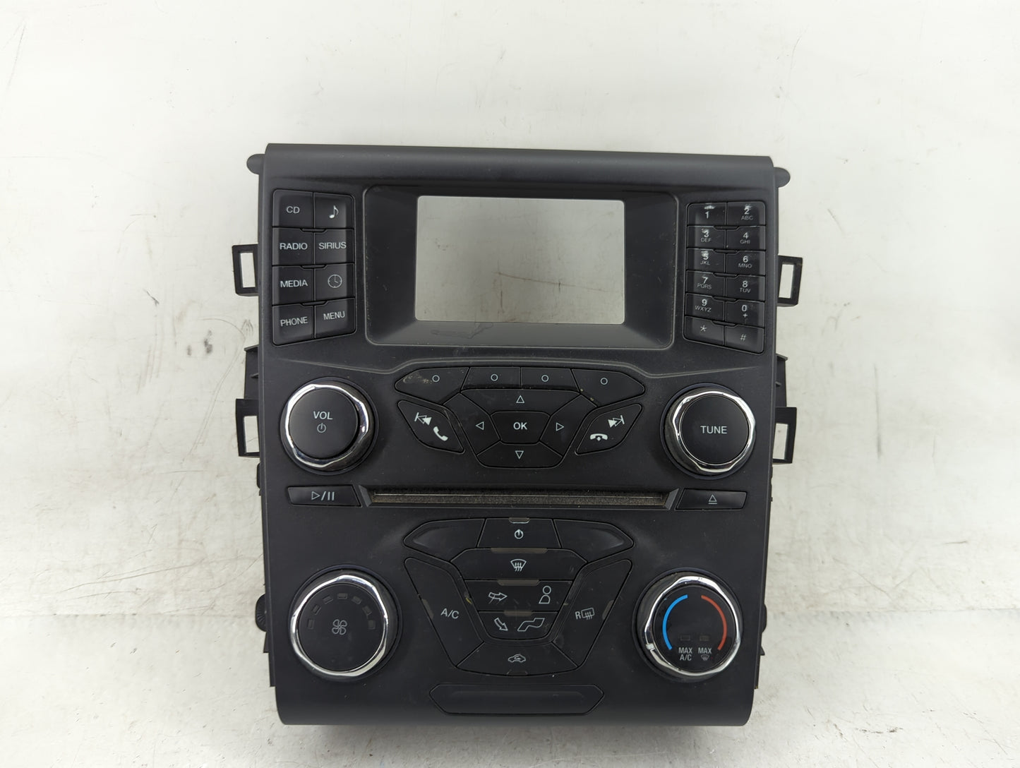 2017-2018 Ford Fusion Radio AM FM Cd Player Receiver Replacement P/N:HS7T-18E243-PA Fits Fits 2017 2018 OEM Used Auto Parts 