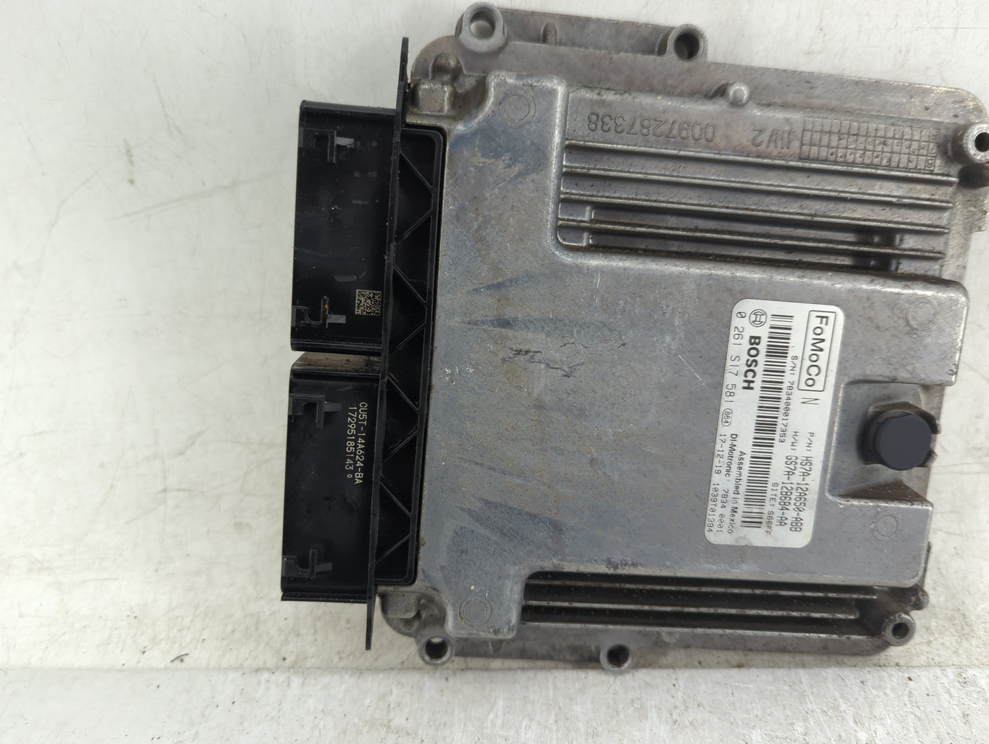 2017-2019 Ford Fusion PCM Engine Control Computer ECU ECM PCU OEM P/N:0097287338 Fits Fits 2017 2018 2019 OEM Used Auto Part