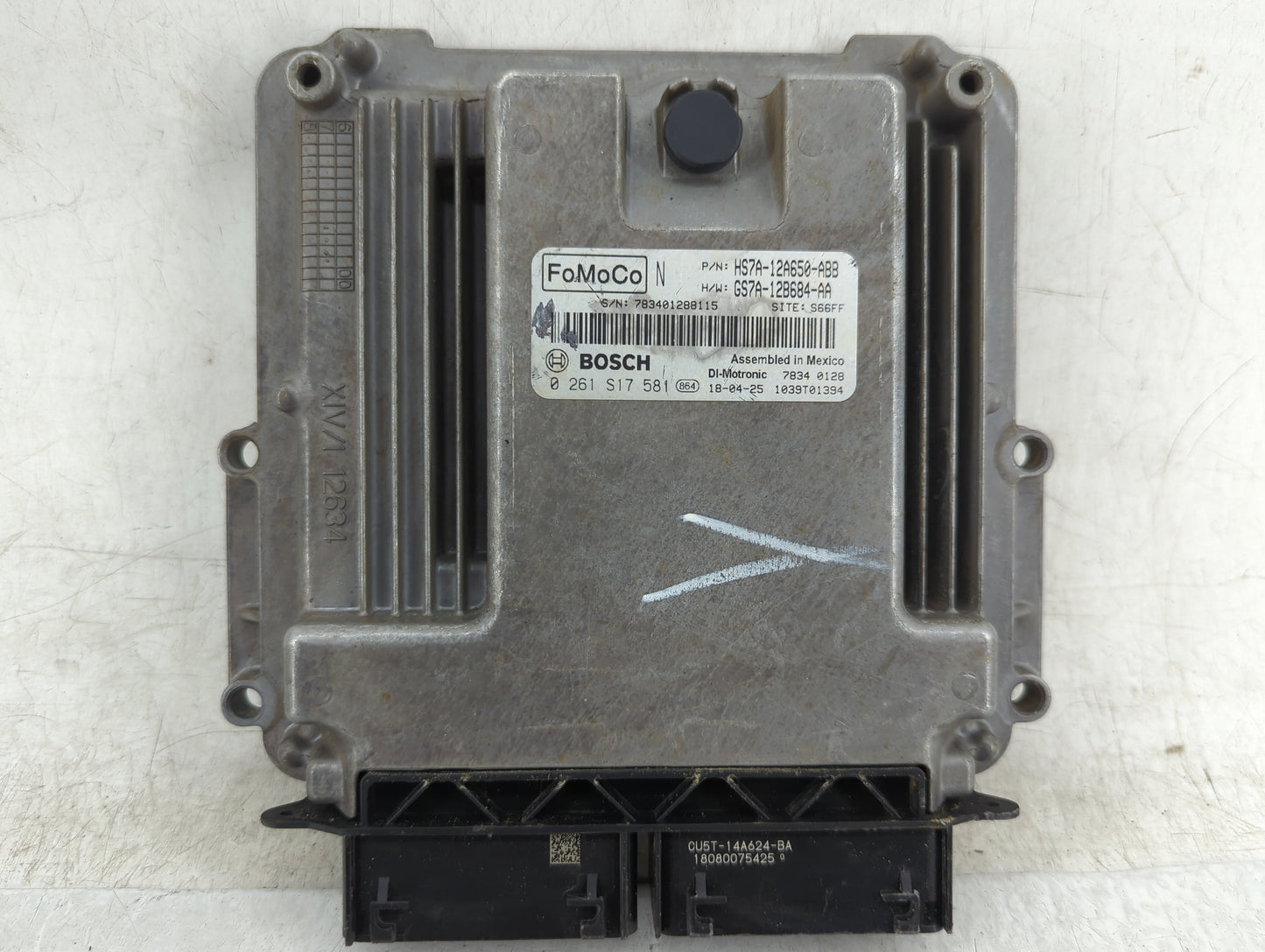 2017-2019 Ford Fusion PCM Engine Control Computer ECU ECM PCU OEM P/N:GS7A-12B684-AA HS7A-12A650-ABB Fits Fits 2017 2018 201
