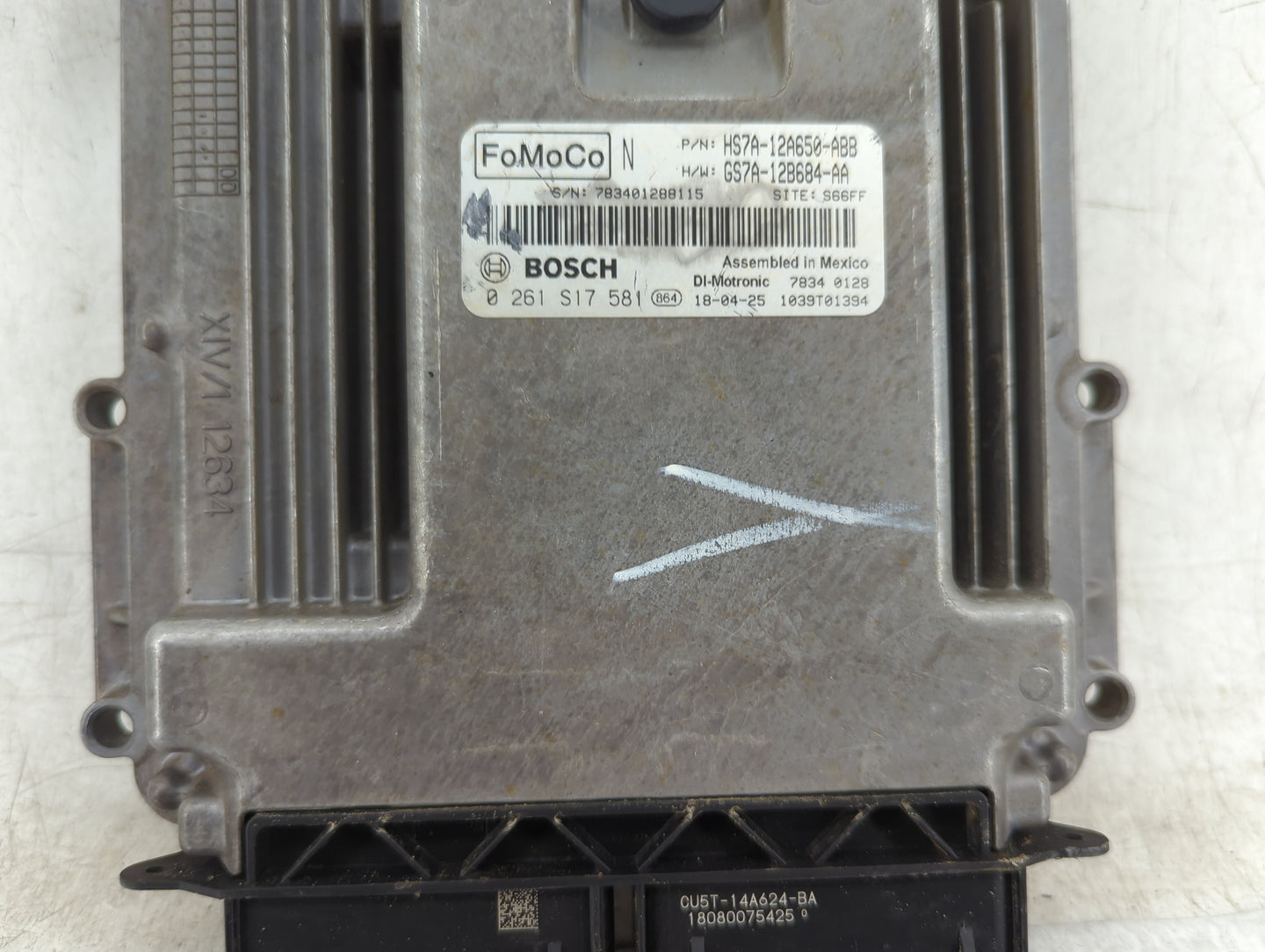 2017-2019 Ford Fusion PCM Engine Control Computer ECU ECM PCU OEM P/N:GS7A-12B684-AA HS7A-12A650-ABB Fits Fits 2017 2018 201