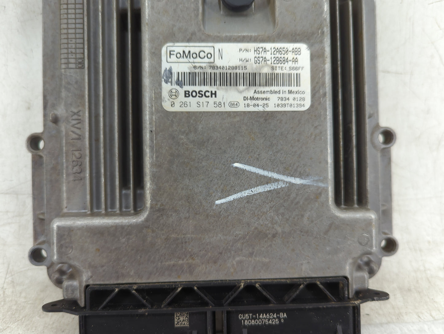 2017-2019 Ford Fusion PCM Engine Control Computer ECU ECM PCU OEM P/N:GS7A-12B684-AA HS7A-12A650-ABB Fits Fits 2017 2018 201