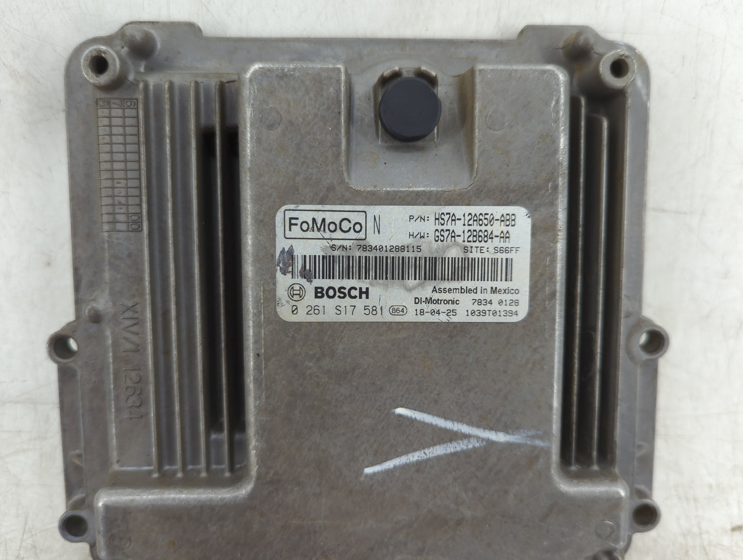 2017-2019 Ford Fusion PCM Engine Control Computer ECU ECM PCU OEM P/N:GS7A-12B684-AA HS7A-12A650-ABB Fits Fits 2017 2018 201