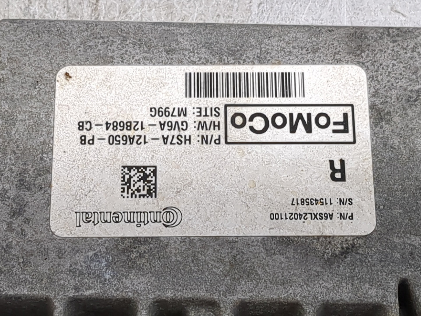2017-2020 Ford Fusion PCM Engine Control Computer ECU ECM PCU OEM P/N:HU5T-14F262-CA A2095192000 Fits OEM Used Auto Parts - 