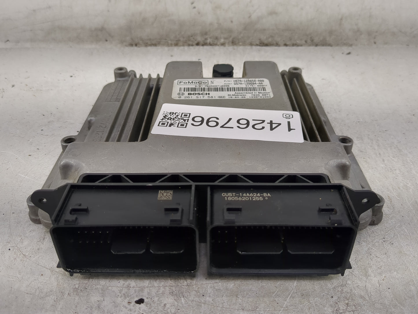 2017-2019 Ford Fusion PCM Engine Control Computer ECU ECM PCU OEM P/N:HS7A-12A650-ABB GS7A-12B684-AA Fits Fits 2017 2018 201